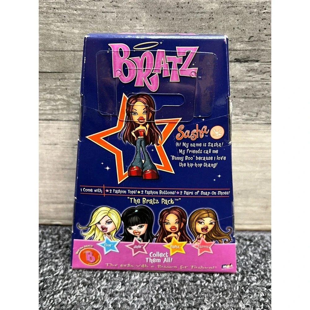 Bratz MINI Sasha Doll 4.5 inch Figure MGA 2002 NIB